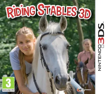 Riding Stables 3D - Rivals in the Saddle (Europe) (En,Fr,De,It,Nl,Sv,No,Da) (Rev 1) box cover front